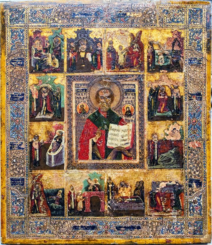 A Csodatevő Szent Miklós-ikongyűjteményből nyílt kiállítás Ungváron