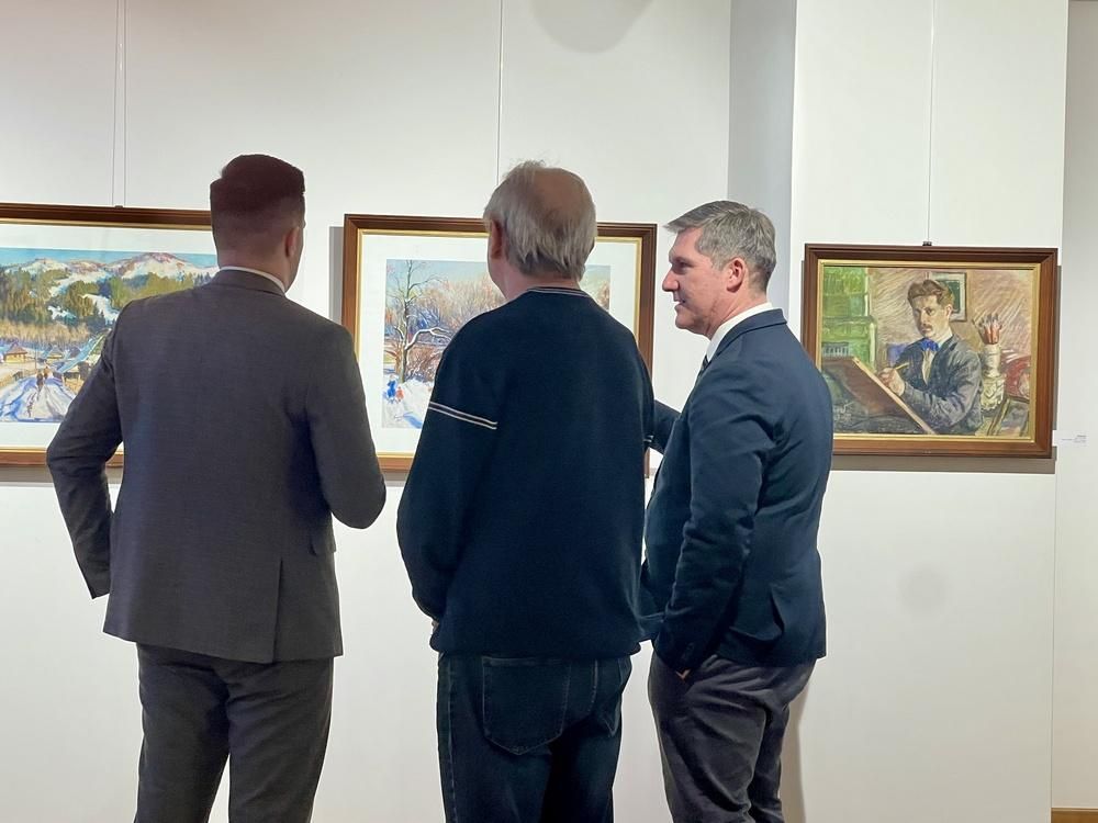 Garanyi József alkotásaiból nyílt jubileumi kiállítás Munkácson