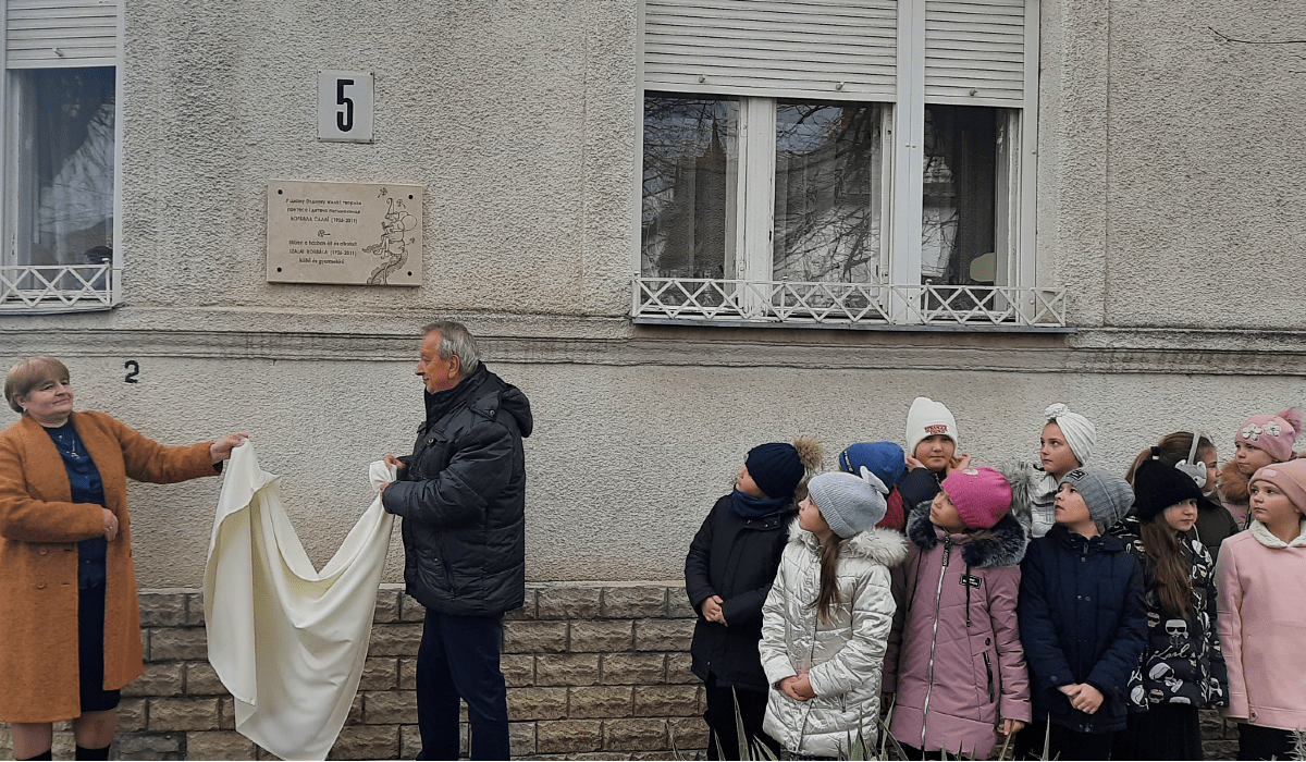 Felavatták Szalai Borbála emléktábláját Ungváron