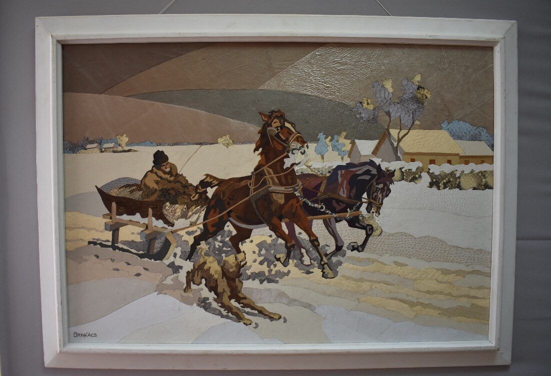 Brinkács István alkotásaiból nyílt kiállítás Beregszászban az Európa-Magyar Házban