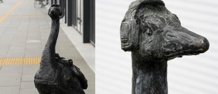 Újabb bronzlibát állítottak Munkácson