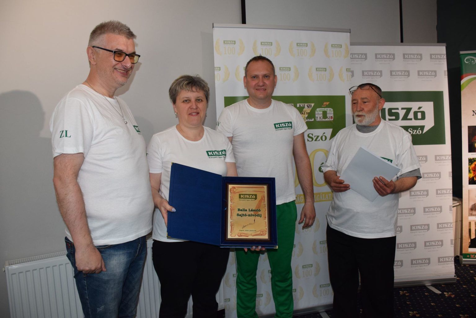 KISZó-100: Balla László Sajtó-nívódíj centenáriumunk évében