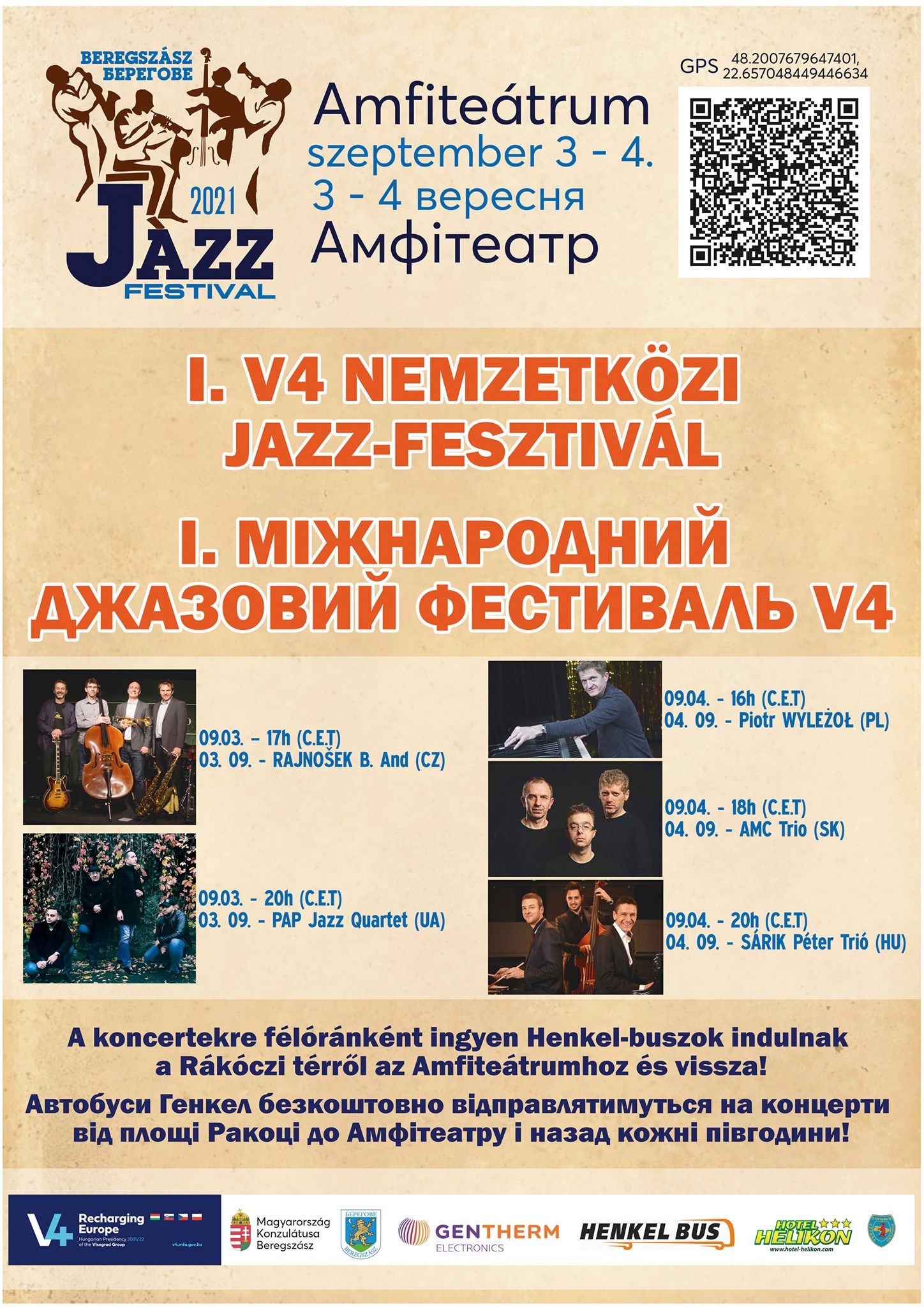hétvégén Beregszász lesz a jazz fővárosa