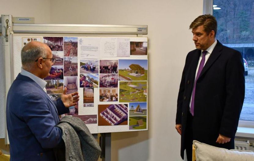 Alkotóházat avattak a Beregszentmiklósi Szoborparkban