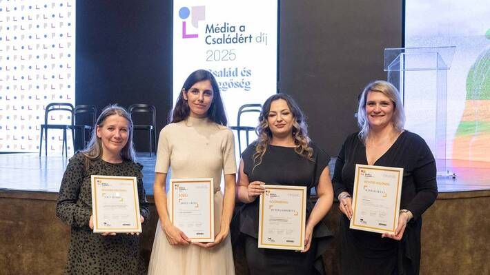 Személyes történetek a függőségek árnyékában – Átadták a megújult Média a Családért díjakat
