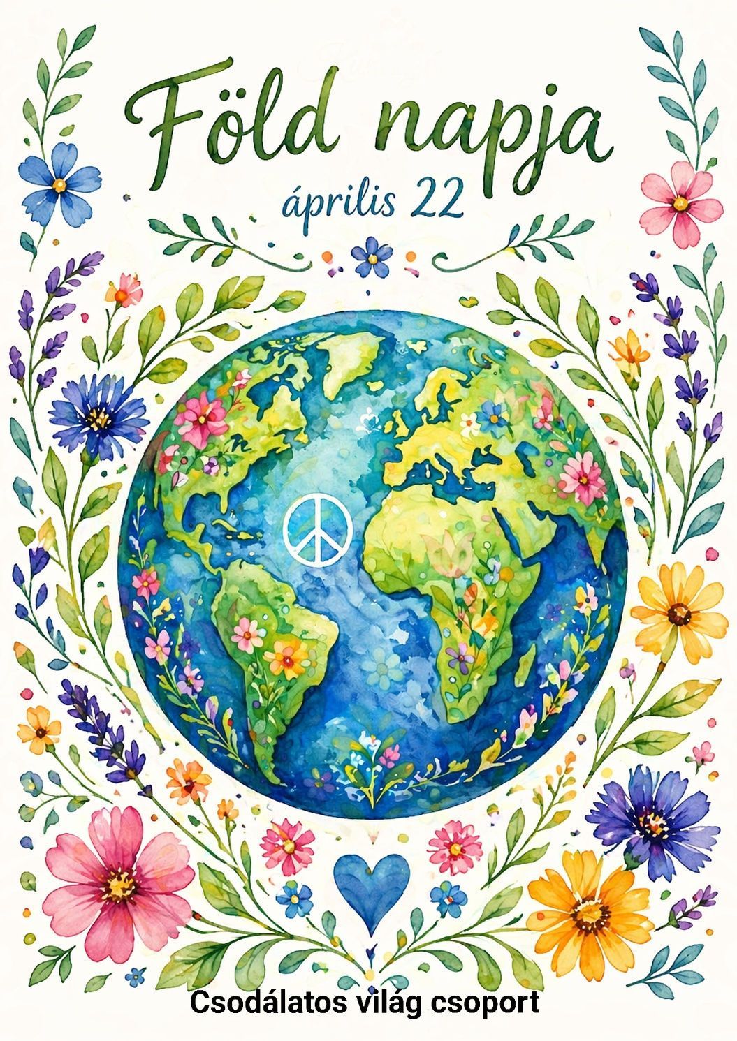 Föld napja – Egyetlen otthonunk a föld!