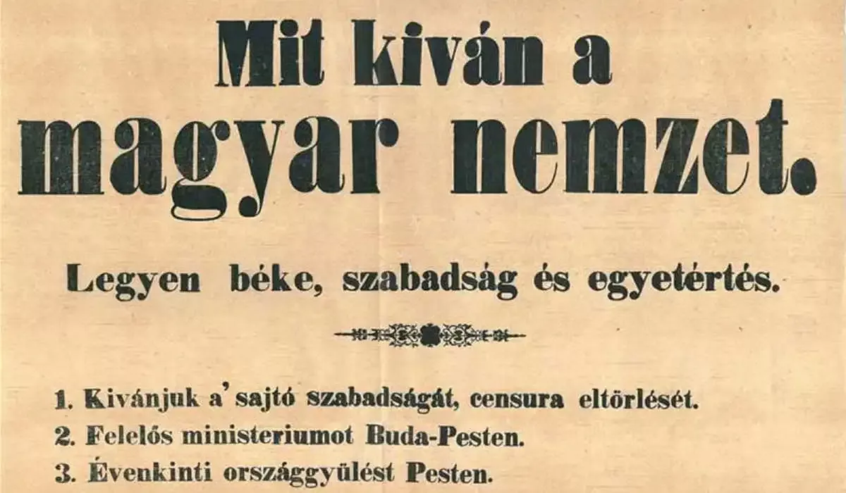 Ma van az 1848-1849-es forradalom és szabadságharc évfordulója