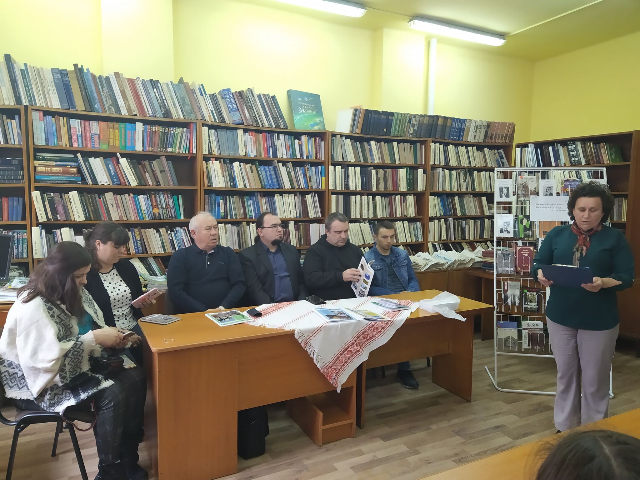 Író-olvasó találkozó a Beregszászi Városi Könyvtárban