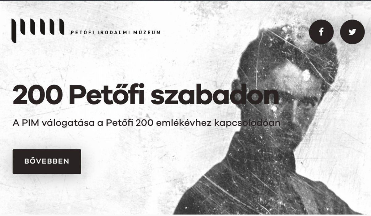 Petőfi verseit és leveleit tették elérhetővé online a magyar kultúra napja alkalmából