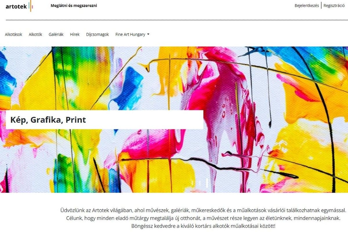 Új magyar képzőművészeti közvetítőportál indult