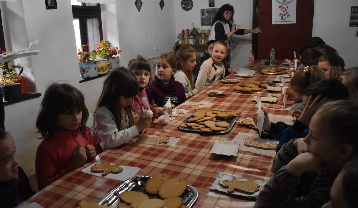 Mézeskalács díszítés a Nagyberegi Tájházban