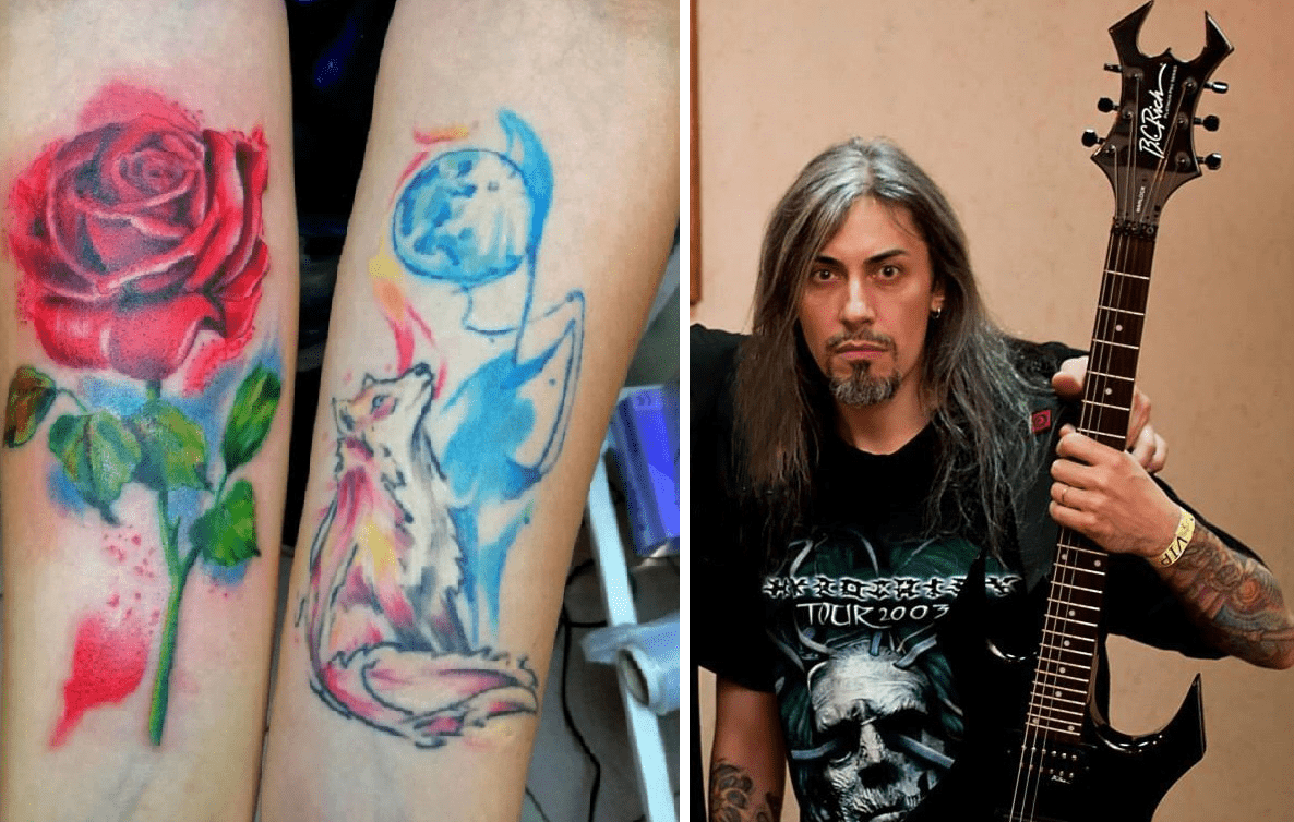 A rocker tetoválóművész
