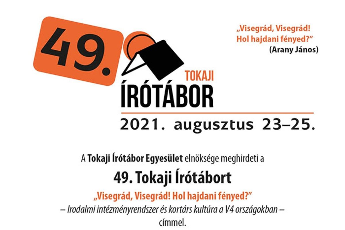 A 49. Tokaji Írótábor V4-tematika köré szerveződik