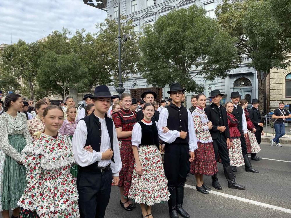 Budapesten vendégszerepelt a Beregszászi Rezeda Néptáncegyüttes