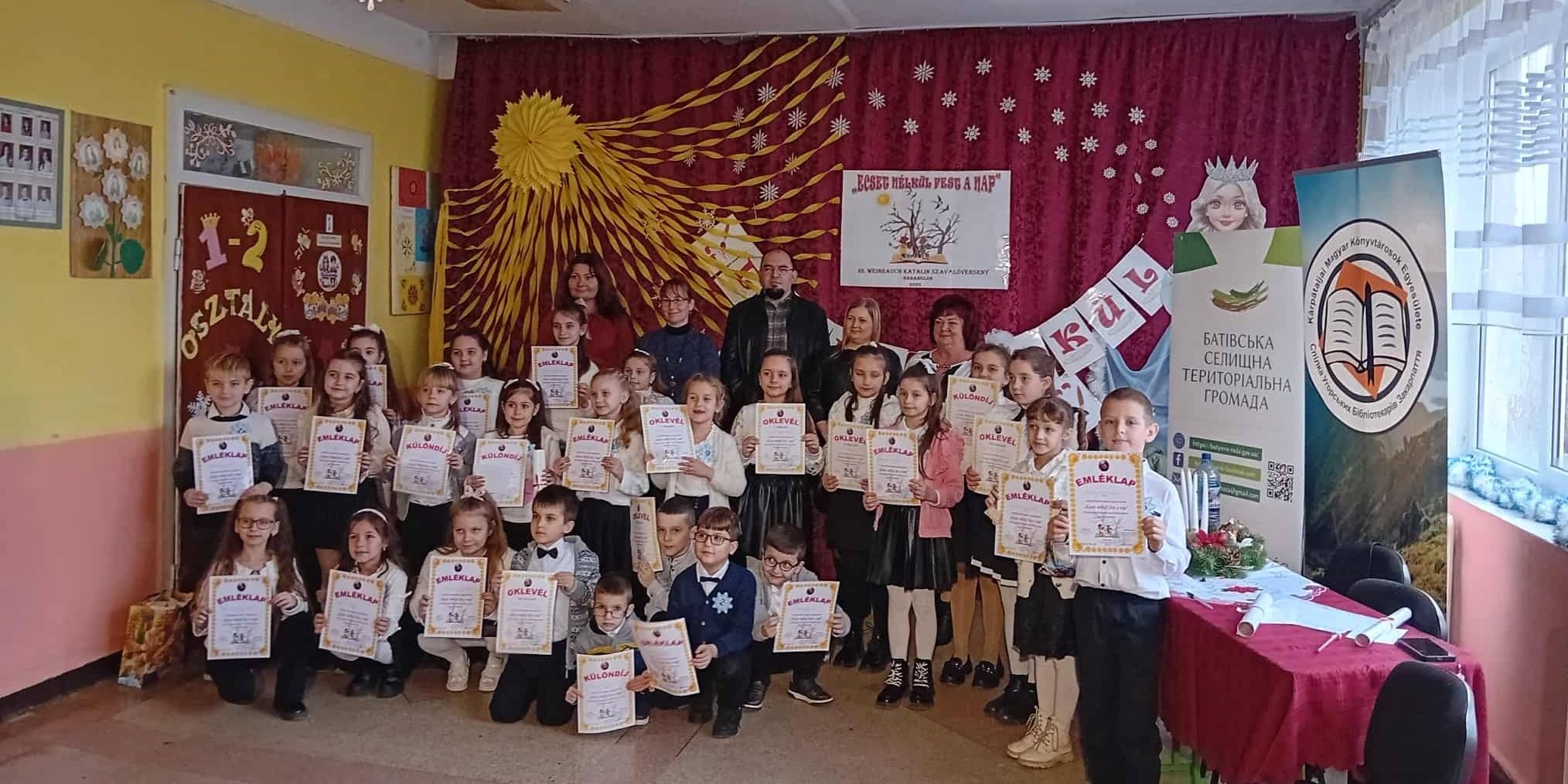 III. Weinrauch Katalin Szavalóverseny Haranglábon