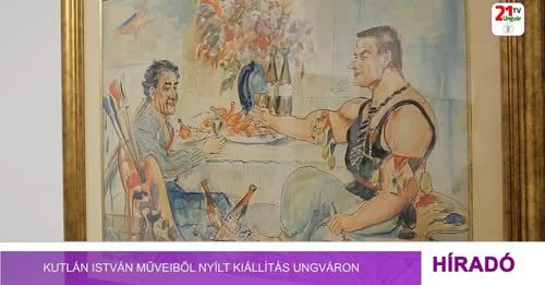 Kutlán István műveiből nyílt kiállítás Ungváron