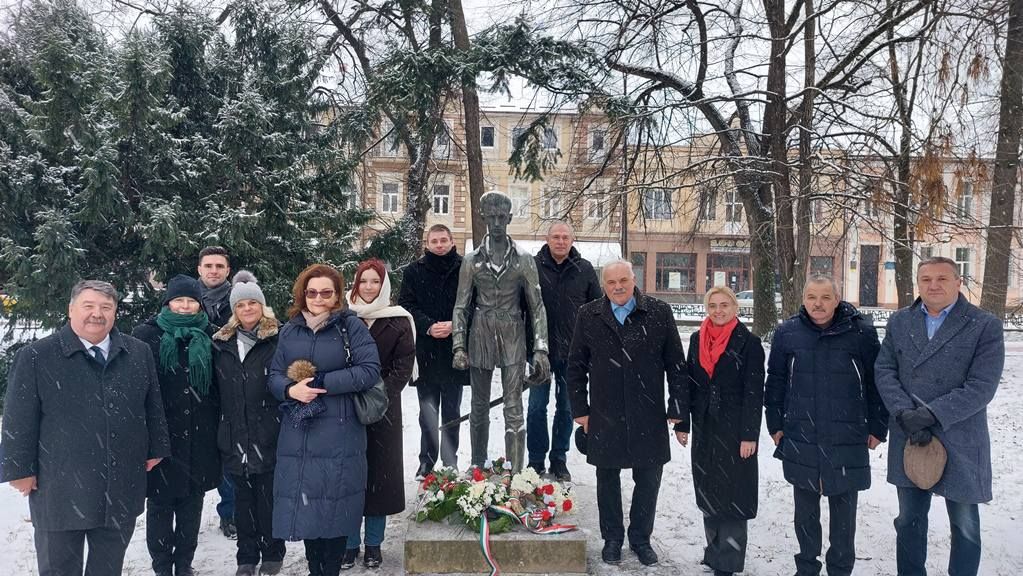 Petőfi Sándorra emlékeztek Kárpátalján