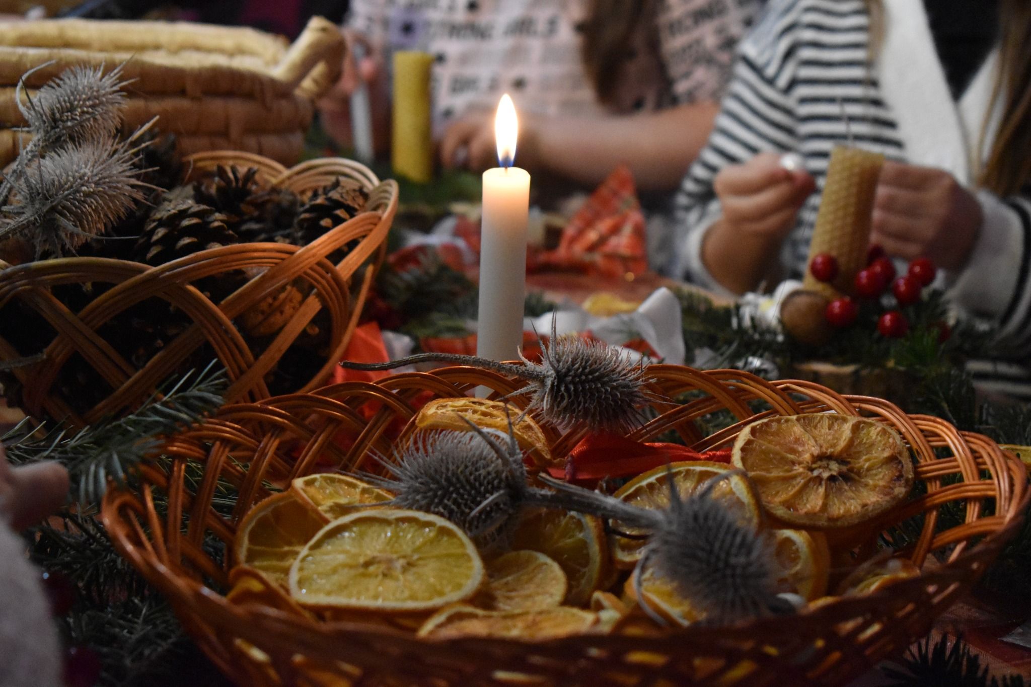 Advent és gyertyaláng – ünnepváró foglalkozás a Nagyberegi Tájházban