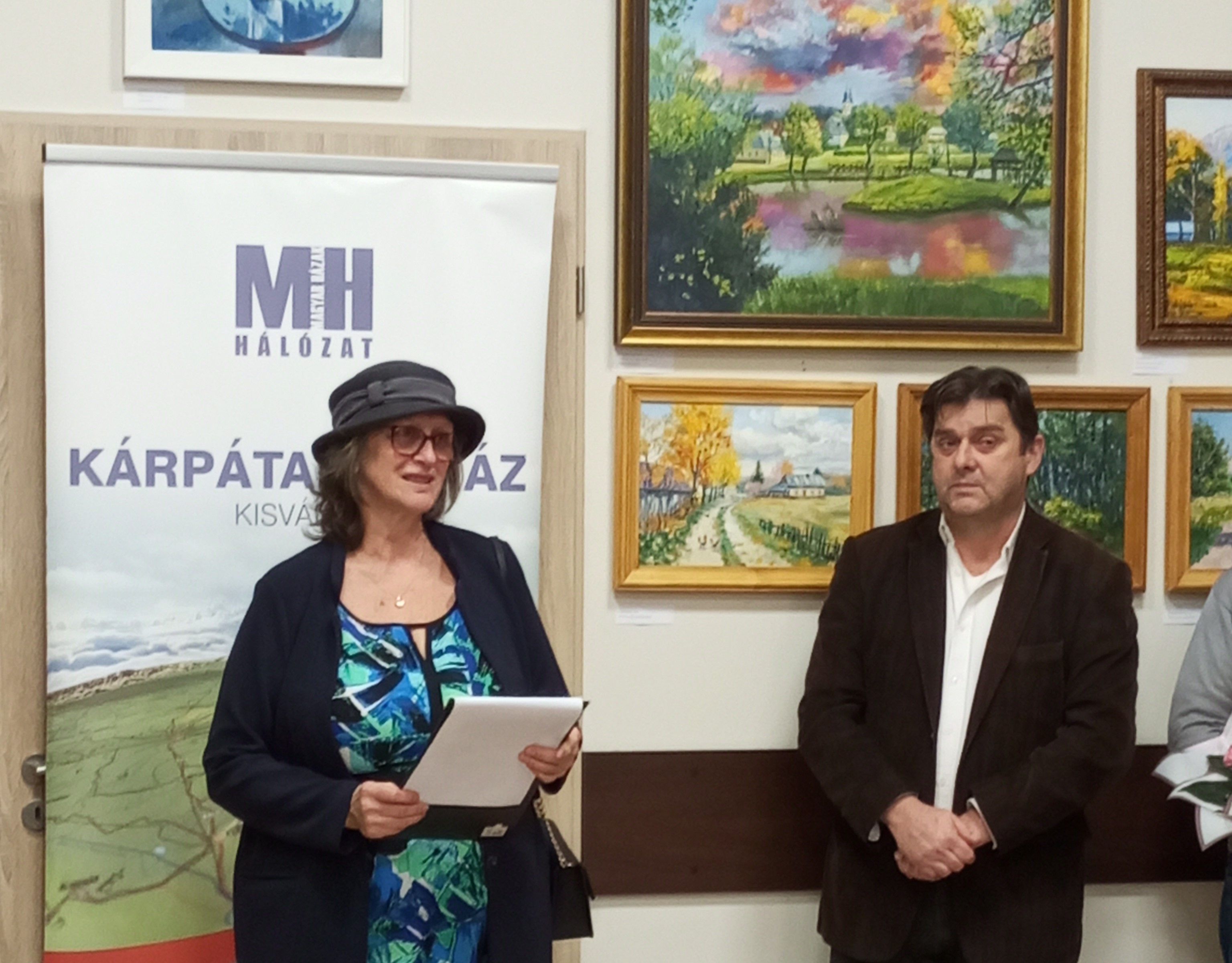 Érzések és hangulatok – a lélek rezdülései – Kovács Éva kiállítása a kisvárdai Kárpátalja Házban