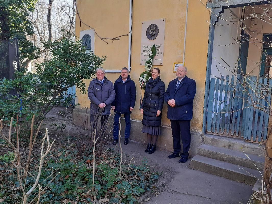 Ungvári Lajos szobrászművészre emlékeztek