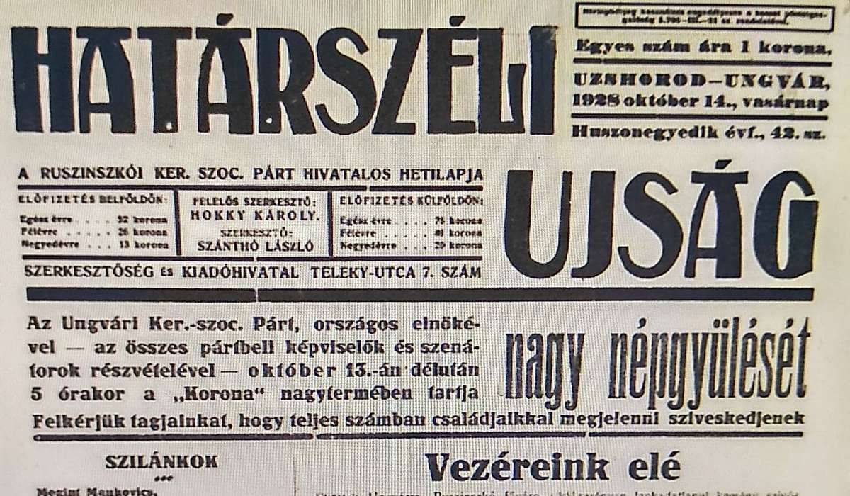 Kárpátalja anno: választási viccek